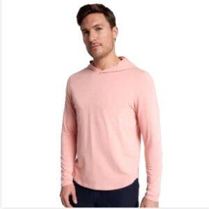 New with Tags, VRST Essentials Lightweight Hoodie, Pink Bloom, Large MSRP $48